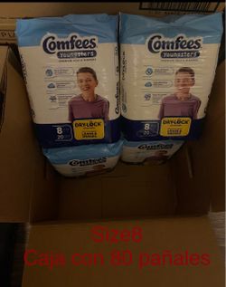 Pampers talla de niño