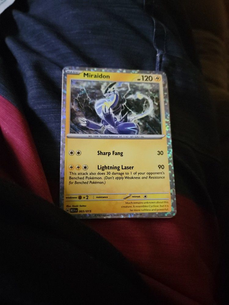 Miraidon Pokemon Card