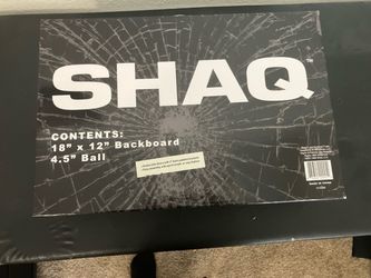 NEW SHAQ Over-the-Door Basketball Hoop Set – Unopened