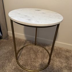 Marble End Table 