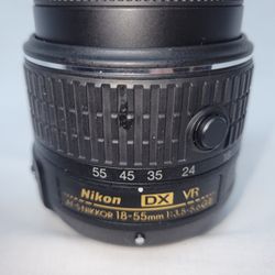NIKON AF-S 18-55mm 1:3.5-5.6G LENSE