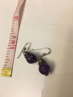 Sterling silver vintage earrings