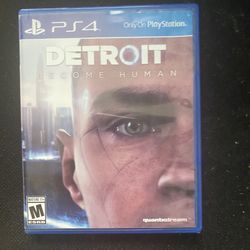 PS4 - Detroit Become Human 