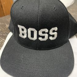 Black “BOSS” Cap 
