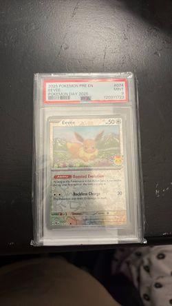 PSA 9 Eevee Pokemon Day 2025 #074/131