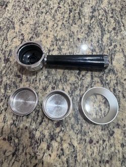 51mm Espresso Portafilter w/ 2 Baskets & Dosing Funnel