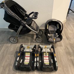 Chicco Bravo 3-in-1 Trio Travel System