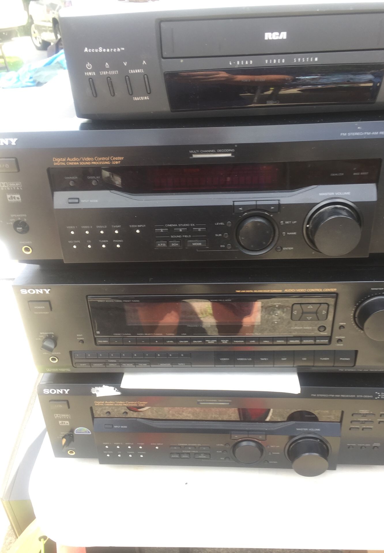 Sony Receivers str-de845 and Str-d790