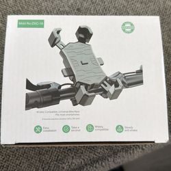 Bicycle/scooter phone mount