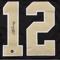 Chris Olave Signed Jersey (Beckett) New Orleans Saints