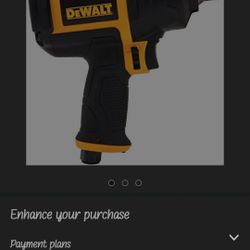 DEWALT Impact Wrench with Hog Ring, Square Drive, Heavy Duty, 1/2-Inch (DWMT70773L)

