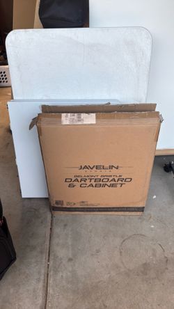 Javelin Dartboard and Cabinet