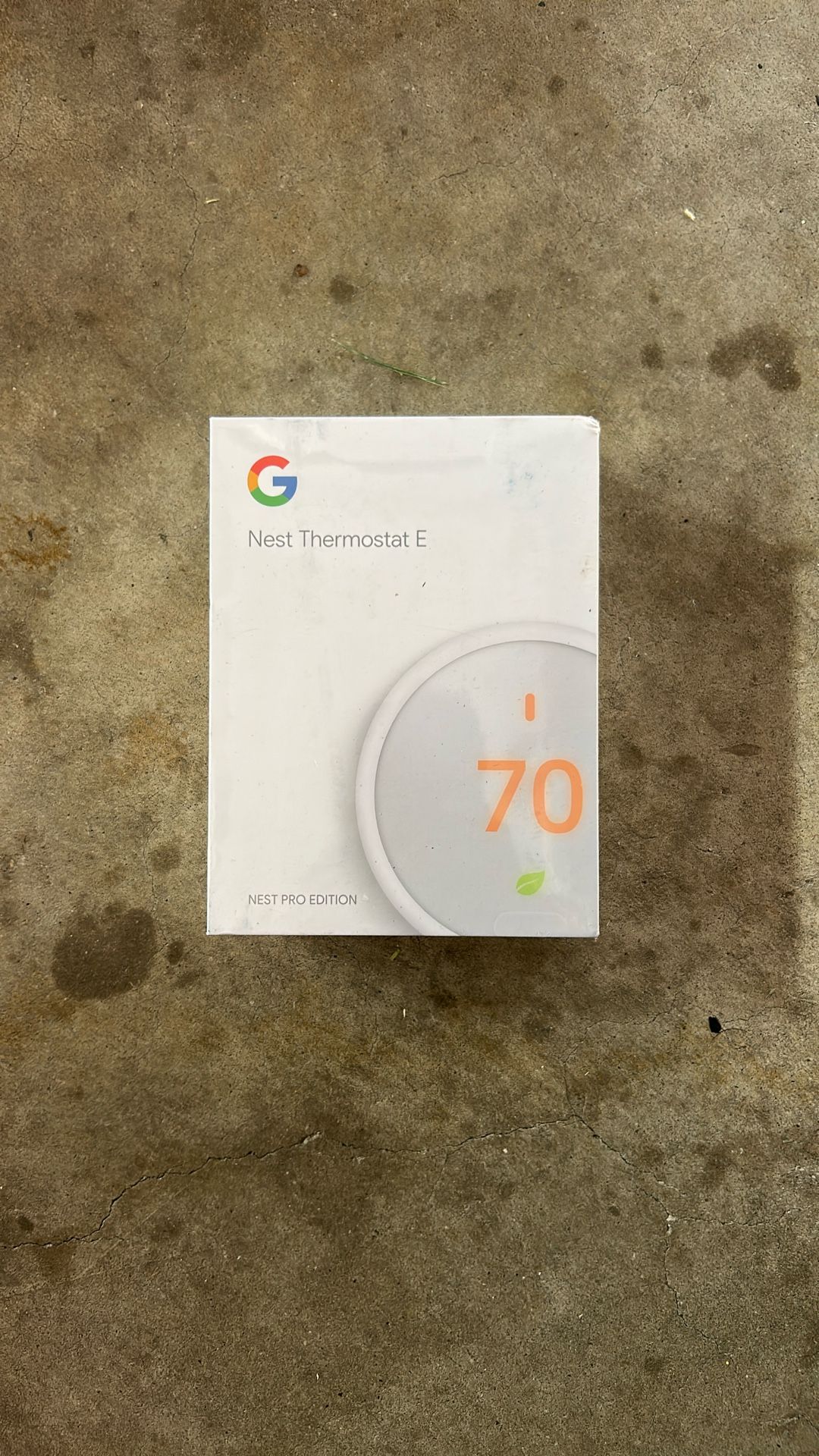 Google Nest Thermostat E