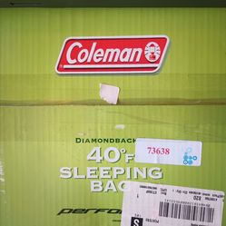 NIB Coleman Adult Sleeping Bag