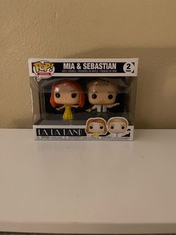 Mia and Sebastian Funko Pop