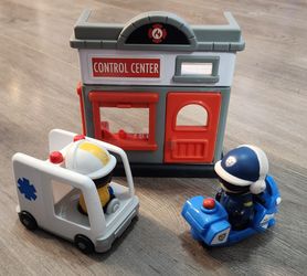 PlayGo Rescue Ambulance and Police