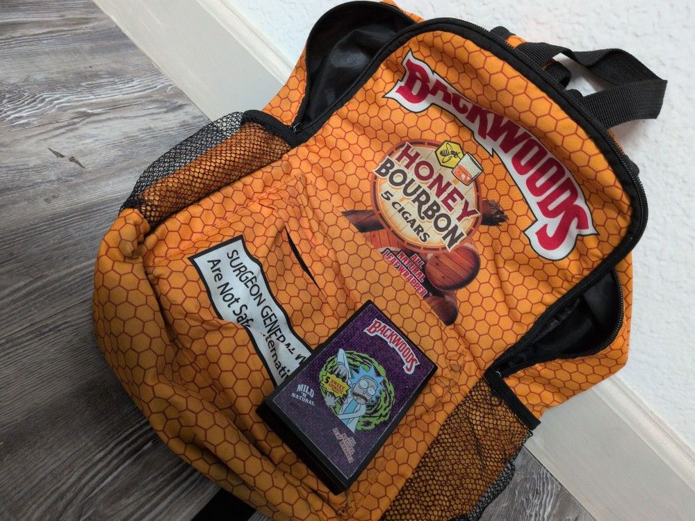 Backwoods Rick And Morty Digital Pocket Scale & Backpack 