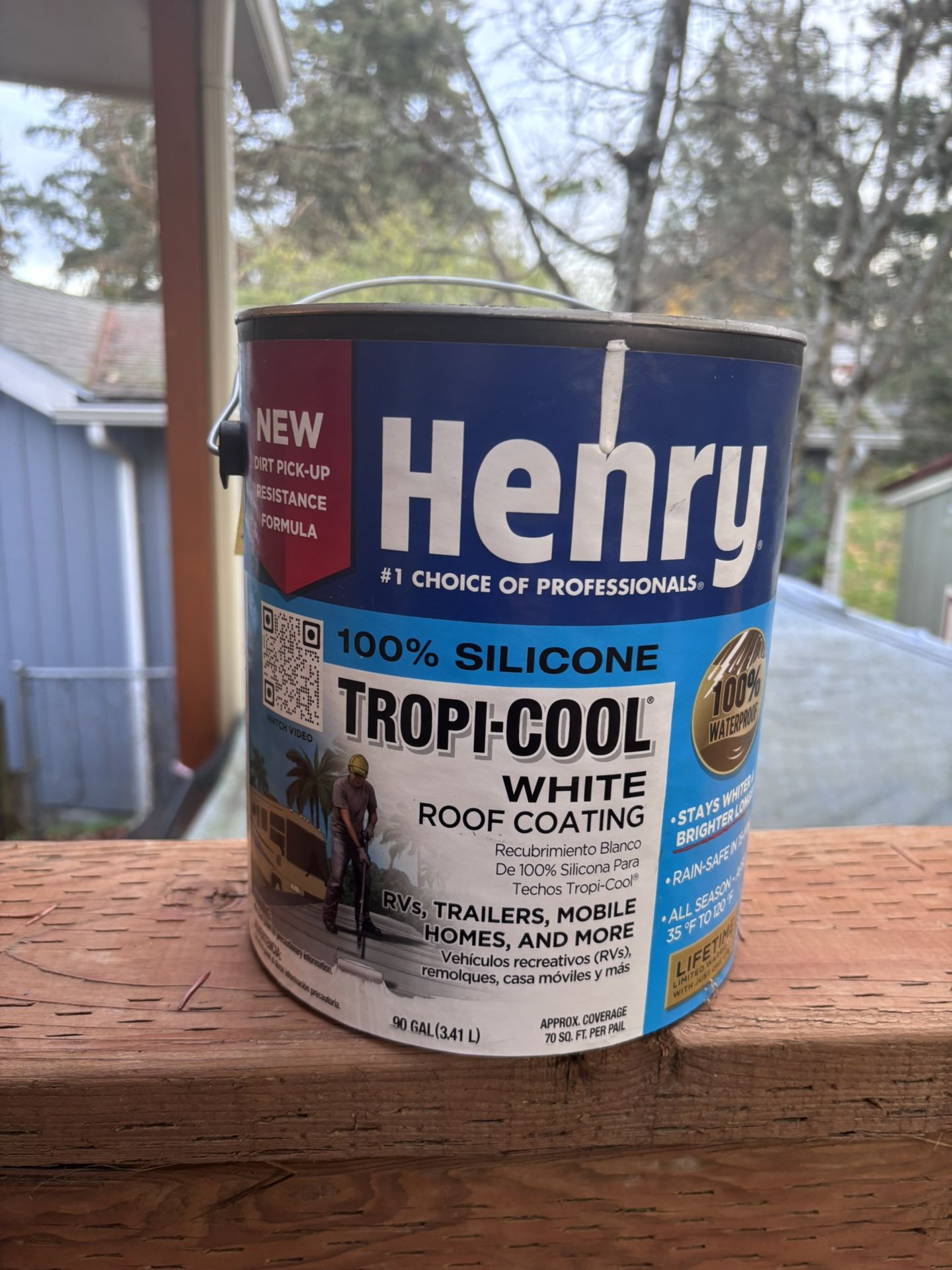 Henry’s Tropi-cool WHITE ROOF COATING