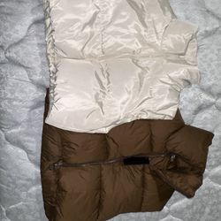 Cropped Puffer Vests 
