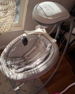 Baby swing and bouncer