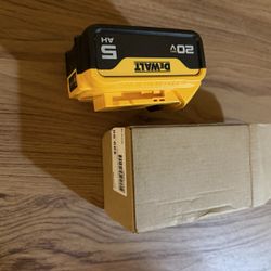 Dewalt Battery 20v 5AH