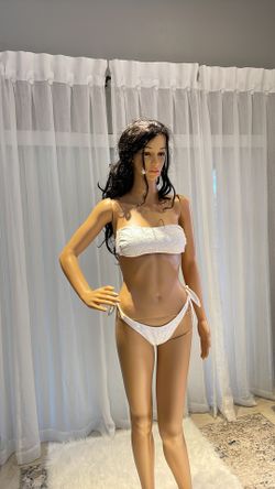 White Brazilian Bikini