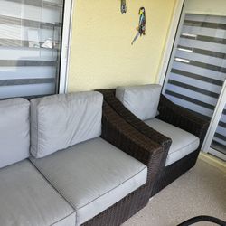Exterior Sofá And Chair 