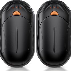 AI Hand Warmers Rechargeable 2 Pack, AI Smart Chips Electric Hand Warmers, 20Hrs Long Safe Heat, Portable Pocket Heater, Gifts for Christmas, Outdoor,