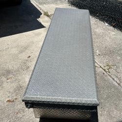 71.36 in. Diamond Plate Aluminum Full Size Crossbed Truck Tool Box