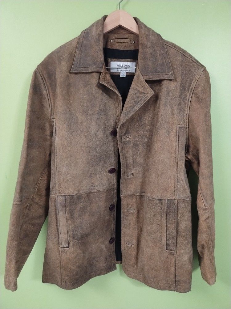 Suede Leather Men's Jacket 