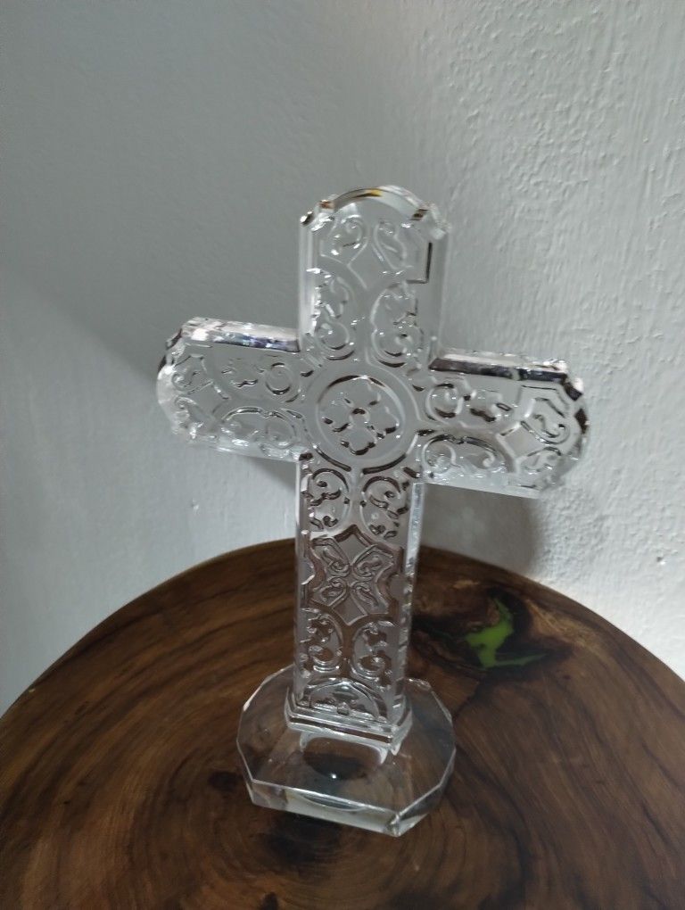 FK GERMANY CRYSTAL CROSS 8"×5"