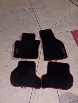 OEM Gti carpeted floor mats Mk4-mk7 gtis