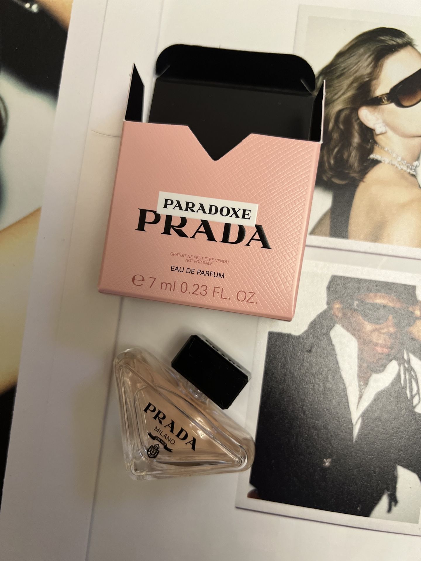 PRADA Paradoxe EDP Eau de Parfum Splash Dabber 0.23 fl oz 7 mL Mini Perfume NIB.