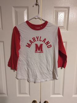 women's Univ of Maryland t shirt