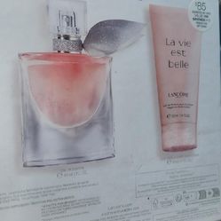 Lancome  "La Vie Est Belle" Perfume And Lotion Gift Set "
