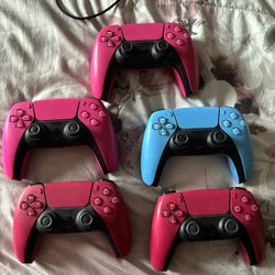 Colorful Ps5 Game Controllers