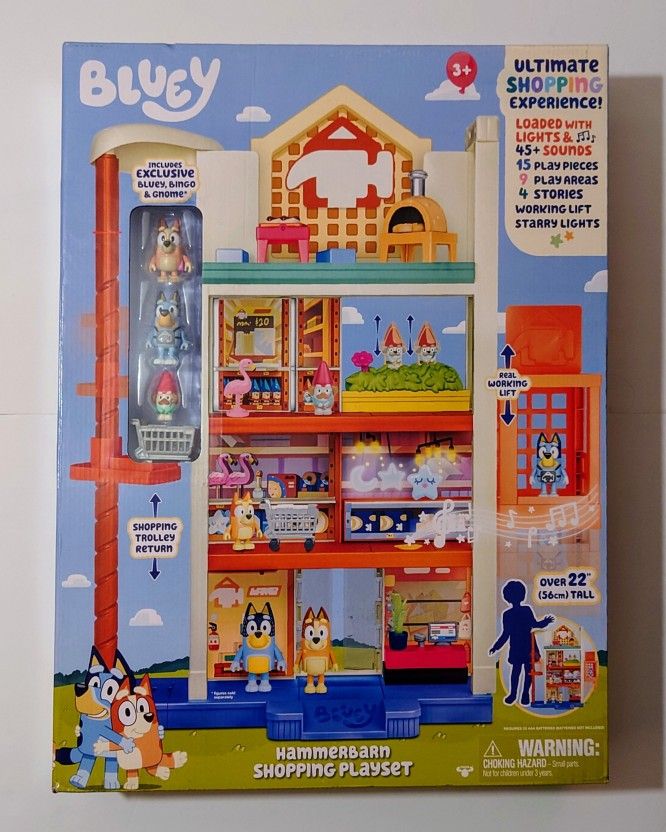 Bluey Hammerbarn Playset