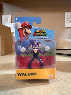 Super Mario Waluigi 2.5 inch figure