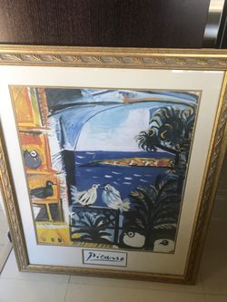 Professionally Framed Picasso 32x39