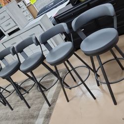 Pub Height Or Bar Height Swivel Stools . More Color Avail 