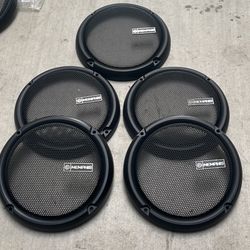 Speaker Covers And Bass Dial 