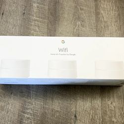 Google Wifi Mesh 3-Pack (AC-1304) Whole Home Mesh Wi-Fi System AC1200 Routers