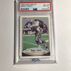 EMMITT SMITH RC PSA 10
