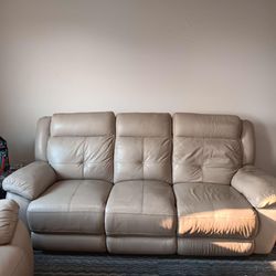 Leather Couch/Recliner