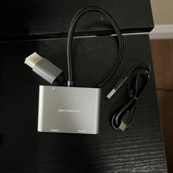 DisplayPort to Dual HDMI Adapter [4K@60Hz]