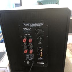 Subwoofer $80