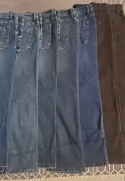 Lot of 7 Men’s The Perfect Jeans – 36x28 Slim Fit Stretch