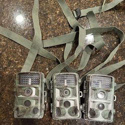 Three Toguard H45 Trail Cameras