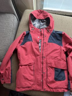 Columbia Sunset Red Waterproof Jacket 