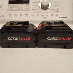 Bosch18v  8ah Ampshare Batteries